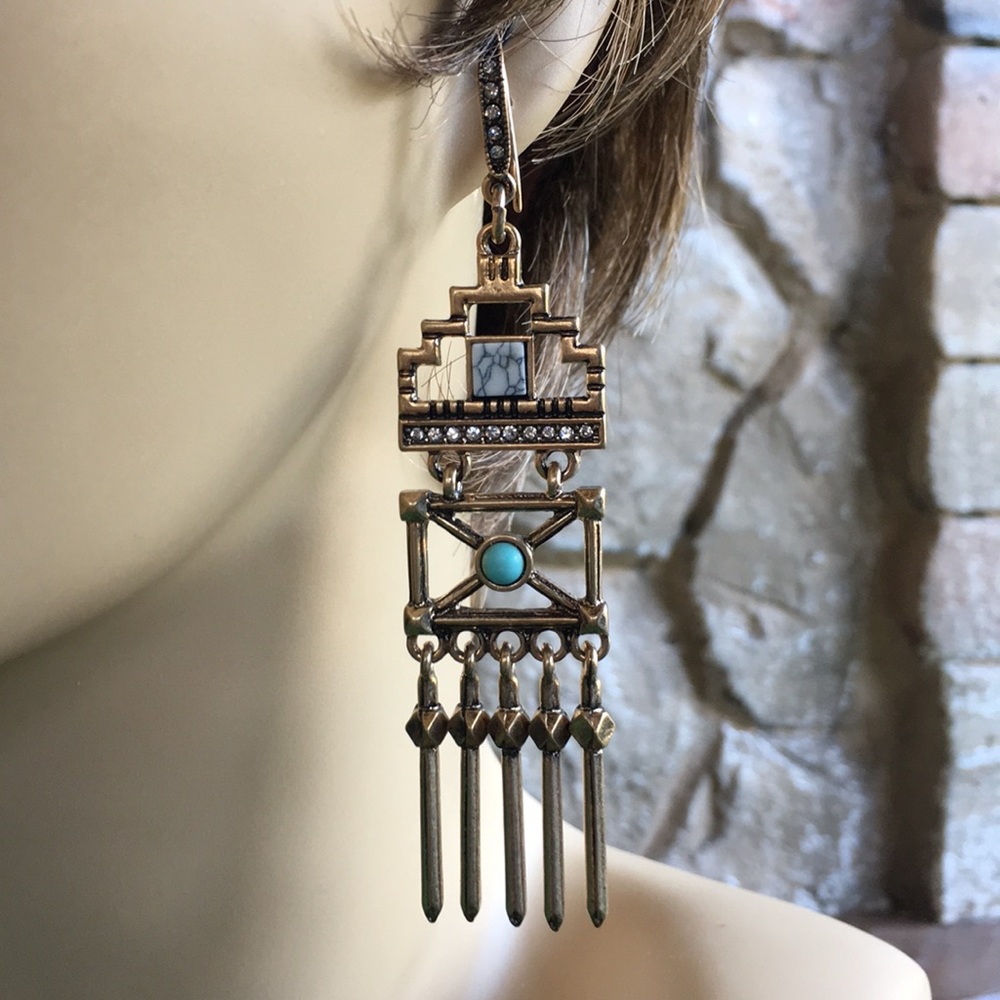 Tribal Earrings - Picture 6 of 7